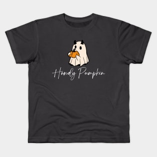 Howdy Pumpkin Ghost Kids T-Shirt